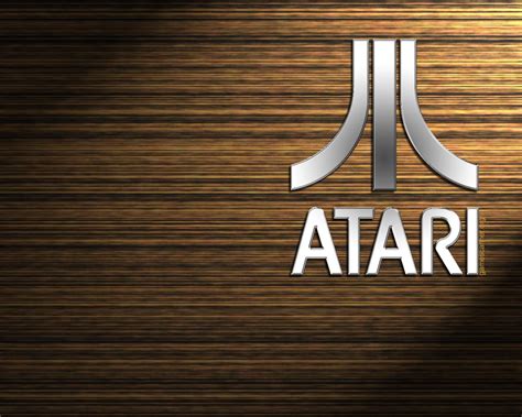 Atari Logo Minimalism Atari Brands Vintage Hd Wallpaper Wallpaper