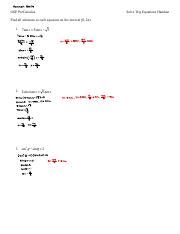 Solvetrigequationshandoutii Pdf Hannah Sallie Gse Precalculus Solve