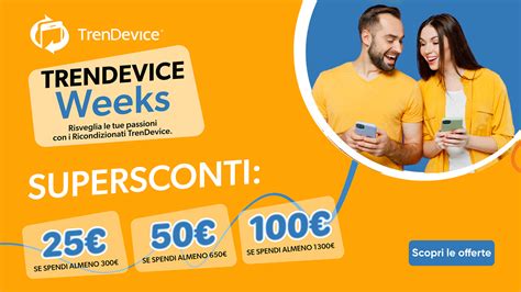 Super Sconti Fino A 100 Su IPhone IPad E Mac Con Le TrenDevice Weeks