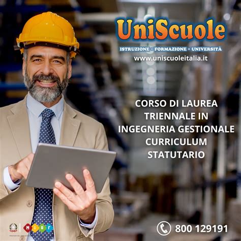 Corso Di Laurea Triennale In Ingegneria Gestionale Curriculum