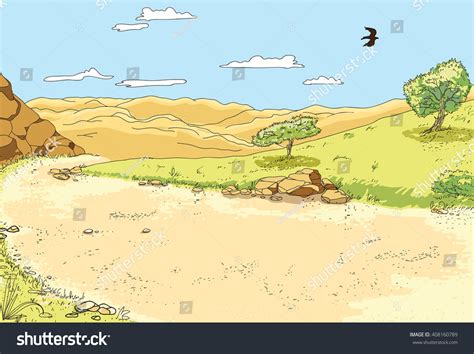 Illustration Parable Good Samaritan Without Main Stock Vector Royalty