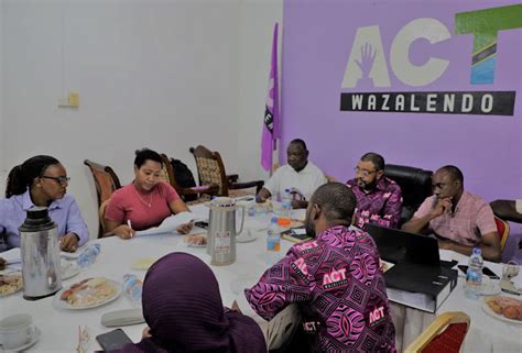 Act Wazalendo Zanzibar Yafurahishwa Zoezi La Uhakiki Vyama Vya Siasa