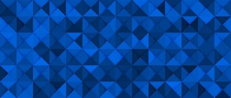 Fondo Abstracto Geom Trico Azul Vector Premium