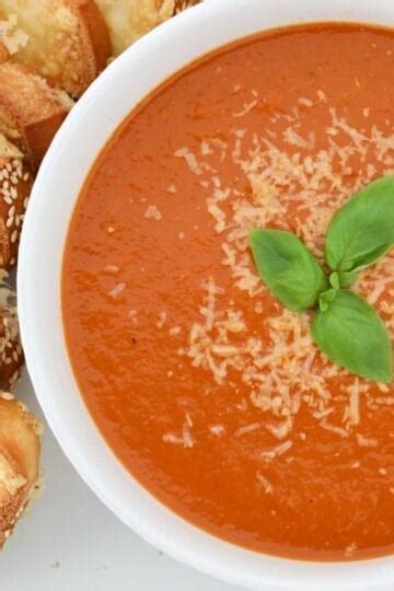 The ULTIMATE Creamy Roasted Tomato Soup - Bake Play Smile