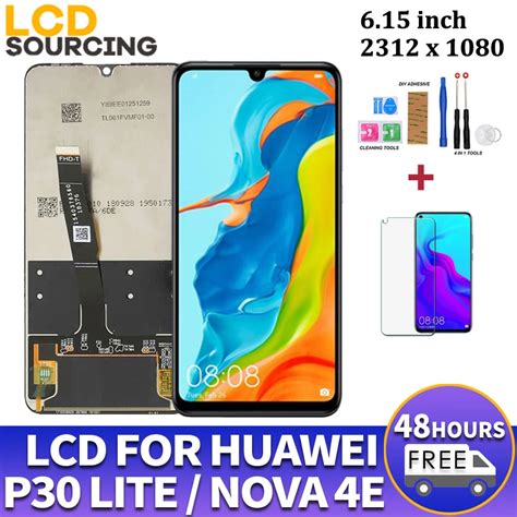 6 15 Lcd For Huawei P30 Lite Lcd Display Mar Lx1 Lx2 Al01 Touch Screen Digitizer Assembly For