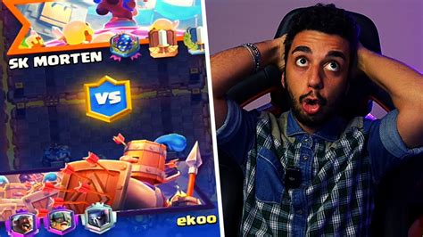 😱sfido Sk Morten Con Il Deck Del 1° In Italia Clash Royale Ita Youtube