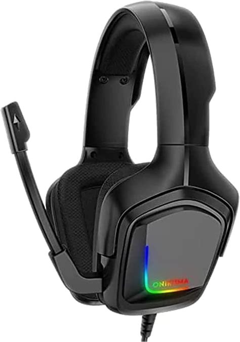 Onikuma K20 Auriculares Para Juegos Negros Con Sonido Envolvente Ps4