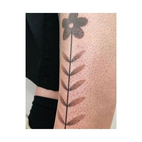 Anna On Instagram Handpoke Flower Handpoke Handpoked