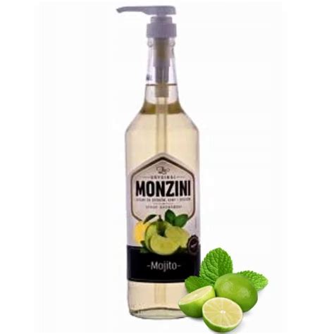 Monzini syrop barmański o smaku Mojito 1L 12430954307 Allegro pl