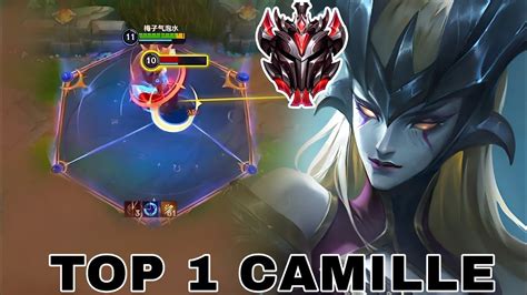 TOP 1 CAMILLE GAMEPLAY WILD RIFT CAMILLE GAMEPLAY RANKED