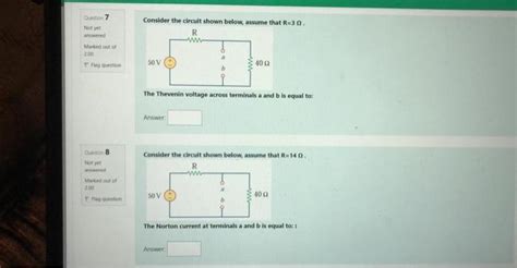 Solved To Not Yet Wered Consider The Circuit Shown Below Chegg