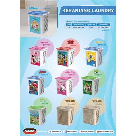 Jual KARGO KERANJANG LAUNDRY CLUB 90L UK BESAR CLUB LAUNDRY PLASTIK