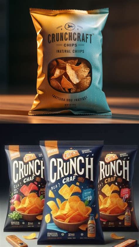 Inspiration For Attractive Chips Packaging Designs In Chip