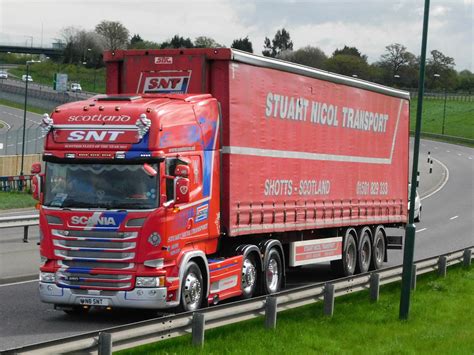 Stuart Nicol Transport N8SNT Scania R450 Taken A45 Covent Flickr