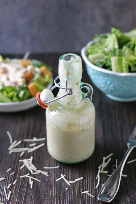 Recipe Healthy Homemade Caesar Dressing