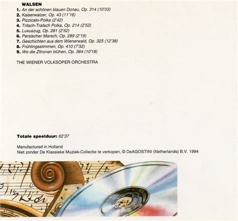 De Klassieke Muziek Collectie J Strauss Jr Diverse Artiesten Cd