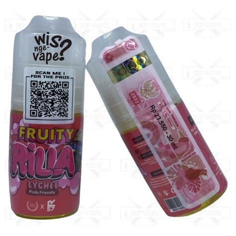 Jual Fruity Rilla Lychee Ml Fruityrilla Pods Friendly By Ijc Hero