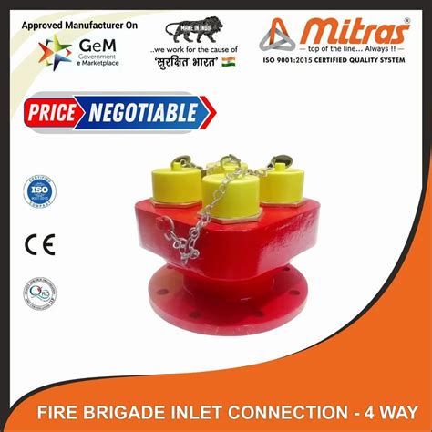 Way Fire Brigade Inlet Connection Way Latest Price