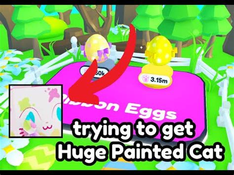 Live Day Trying To Hatch The Huge Painted Cat Roblox Pet