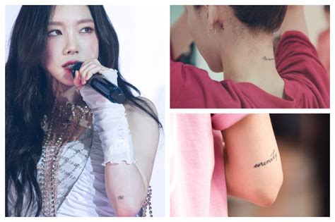 Taeyeon (Girls' Generation) Tattoos & Meanings (Updated!) - Kpop Profiles