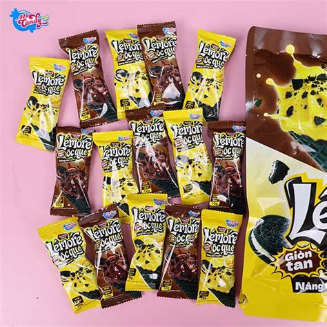 Bánh ốc quế Lemore mix vị socola và sầu riêng