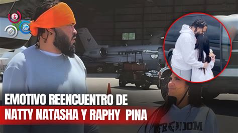 Natti Natasha y Raphy Pina se reencuentran tras su salida de prisión y