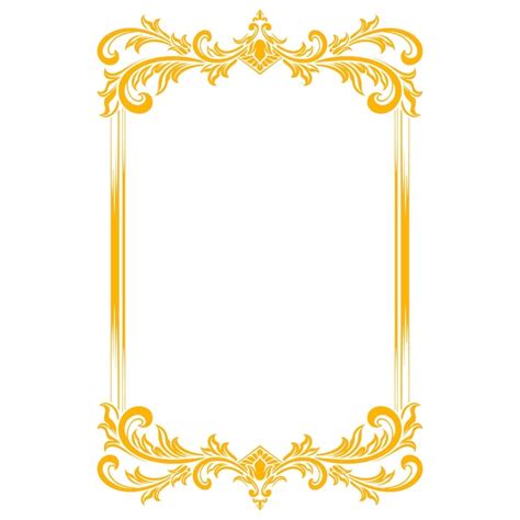 Premium Vector Classic Ornament Frame Vector Illustration