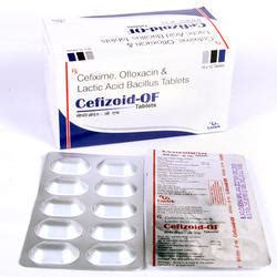 Cefixime Mg Ofloxacin Mg Lactic Acid Bacillus Tablet General