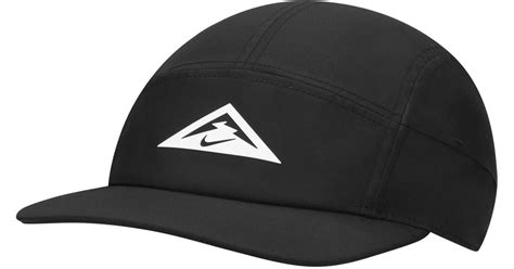 Nike Dri Fit Aw84 Trail Running Cap In Blackwhite Black Lyst