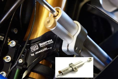 KIT MONTAGGIO AMMORTIZZATORE DI STERZO LATERALE PANIGALE V4 COMPLETO