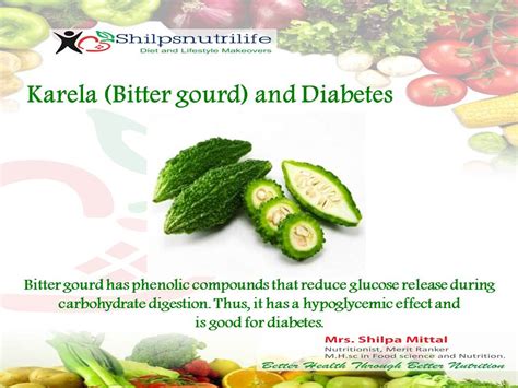 Karela Bitter Gourd And Diabetes Shilpsnutrilife