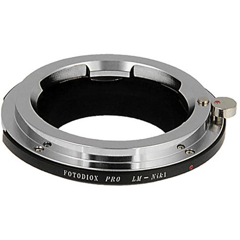 Fotodiox Leica M Pro Lens Adapter For Nikon Cameras Lm N Pro