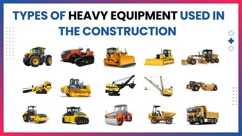 Different Types of Heavy Equipment: A Guide