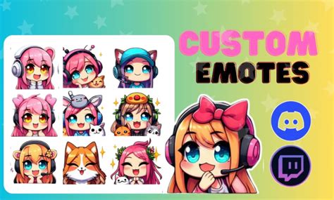 Draw Customize Chibi Animated Discord And Twitch Emotes By