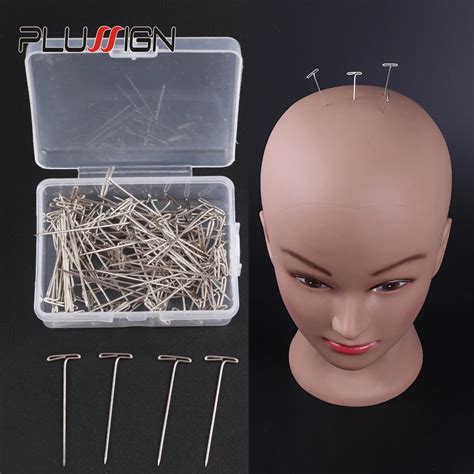 Plussign Wig T Pins 15 Inch For Holding Wigs Hair Extender Wig Making