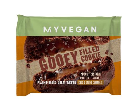 Myprotein Vegan Gooey Filled Protein Cookie G Chocolate Salted