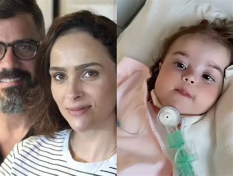 Filha Caçula De Juliano Cazarré Tem Melhora Após Ser Internada Na Uti