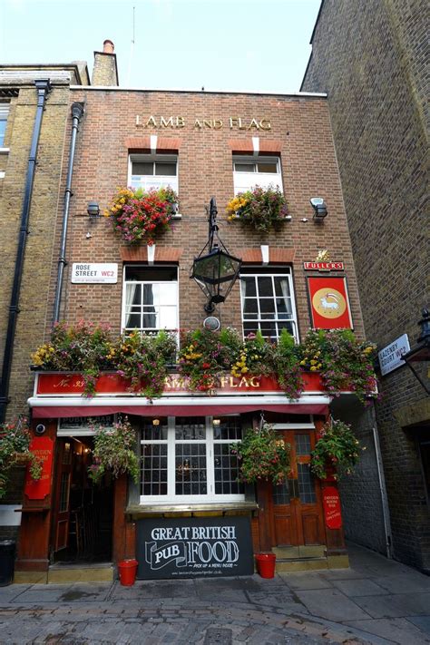 The Lamb And Flag A Fullers Pub Near Covent Garden London Pubs