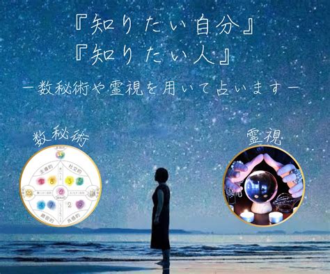 知りたい自分、知りたい人を数秘術と霊視でまとめます 私ってどんな人？あの人は？分析鑑定したあなただけの取扱説明書