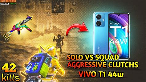 Solosquad Aggressive Clutchs Vivo T W Smooth Fps Pubg Bgmi