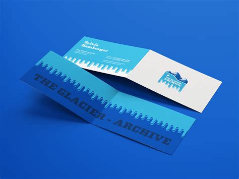 The Glacier Archive Branding Identity On Behance