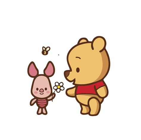 Winnie el pooh poses bebé 23450363 Vector en Vecteezy