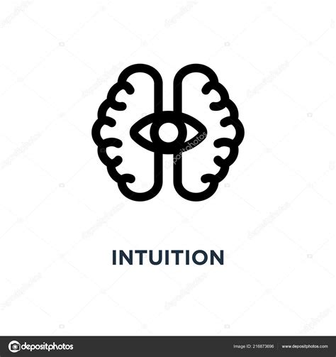 Intuition Icon Intuition Concept Symbol Design Vector Illustration ...