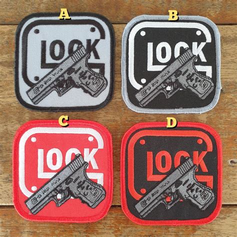 Glock Embroidery Patches 03 Ready Stock Shopee Malaysia