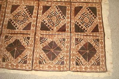 Antique Samoan Tapa Cloth Or Siapo