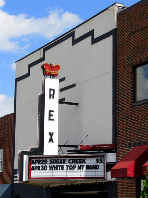 Rex Theater Galax Va While It Still Shows Classic Movie Flickr