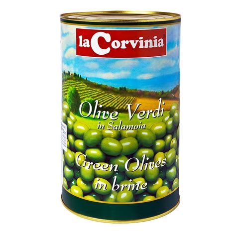 La Corvinia Green Pitted Olive Kg Global Pacific Victory