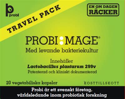 Travel-friendly Probi Digestis® (Probi Mage®) launched in Sweden - Probi