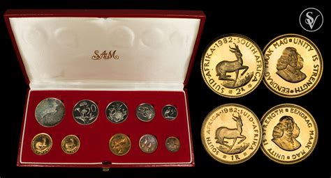 1982 South Africa set 10 coin - Coins and collectables