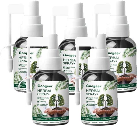 Googeer Herbal Lung Cleanse Mist Googeer Herbal Lung Cleanse Spray